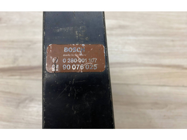 Блок управления двигателем Блок управления 0280001107, 90076025   Opel Senator B