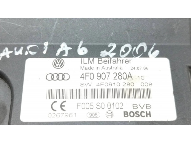 Блок управления 4F0907280A, 4F0910280   Audi A6 S6 C6 4F