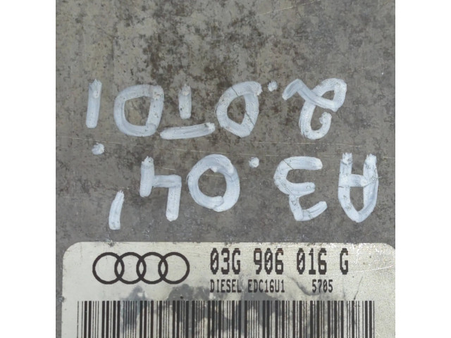 Блок управления двигателем Блок управления 03G906016G, 0281011364   Audi A3 S3 8P