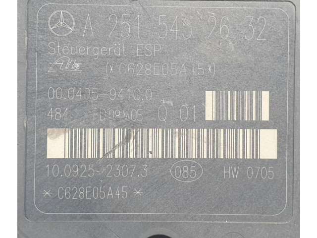 Jednotka ABS A2514310512   Mercedes-Benz ML W164 2005