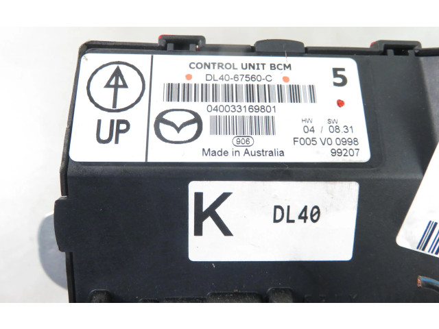 Pojistková skříňka Модуль кузова DL4067560C, DL4067560C   Mazda 2 2010