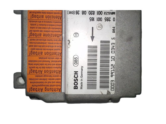 Блок подушек безопасности 0285001165, 0285001165   Mercedes-Benz C W202