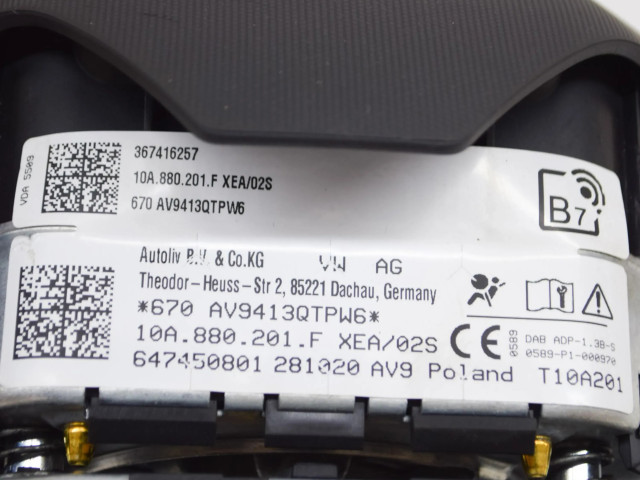 Подушка безопасности водителя 10A880201F   Volkswagen ID.3