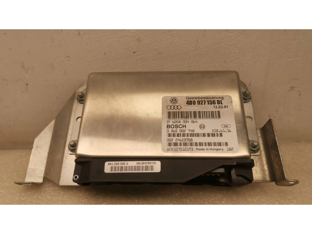 Блок управления коробкой передач 4D0927156DL, 6058004064   Audi A8 S8 D2 4D