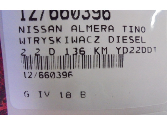 Vstřikovač 48-4391, 48-4391   Nissan Almera Tino    YD22DDT 