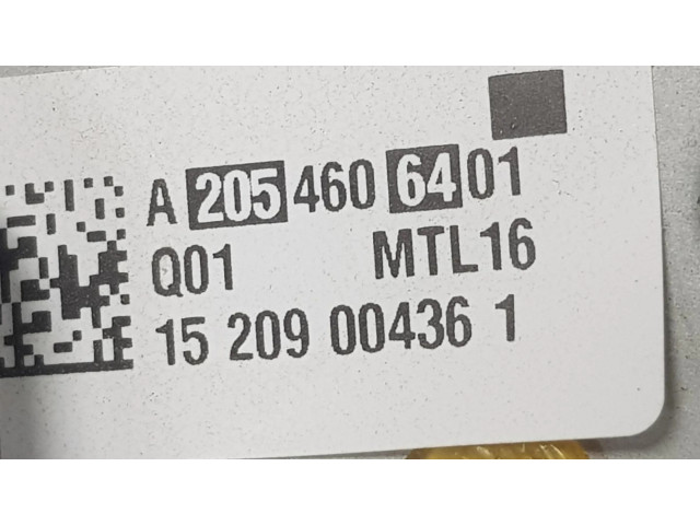 Руль Mercedes-Benz C W205  2014-2021 года A2054606401      