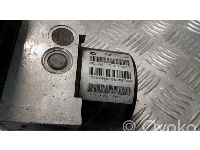 Блок АБС P04721601AI, 00009387C300   Chrysler  Grand Voyager V  2007-2015 года