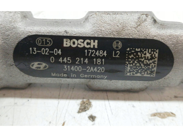 Vstřikovací lišta 0445214181, 31400-2A420   Hyundai i30     