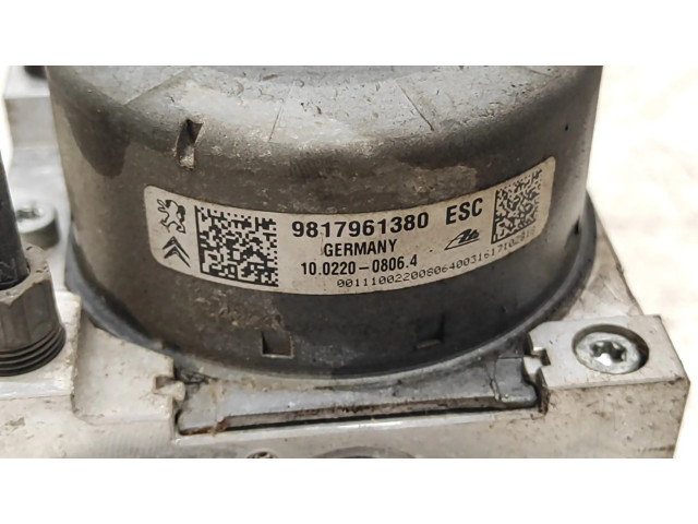 Jednotka ABS 9817961380, 10091539903   Peugeot 2008 I 2016