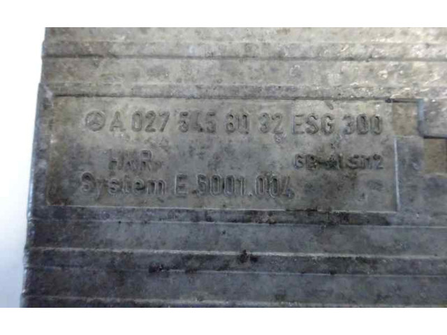   Pojistková skříňka 0275458032ESG300   Mercedes-Benz A W168 1999