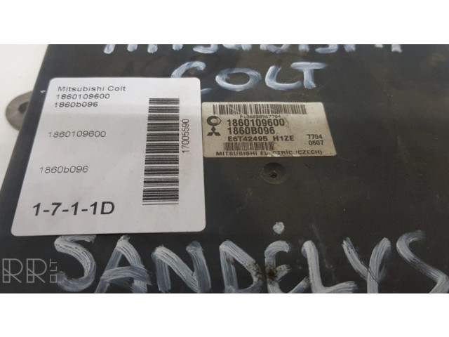 Блок управления двигателя 1860109600, 1860B096   Mitsubishi Colt