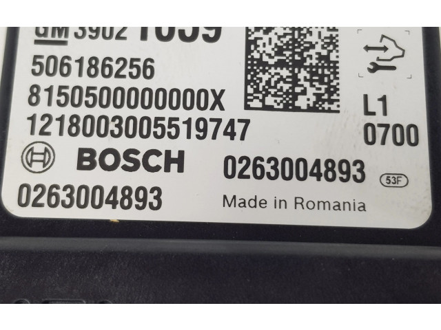 Блок управления 39021659, 39021659   Opel Mokka X