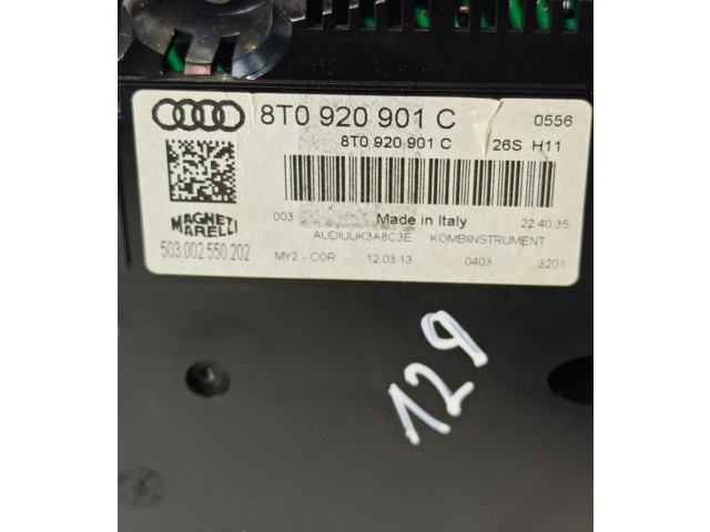 Přístrojová deska  Audi A5 Sportback 8TA 2015 8T0920901C, 8T0920901  