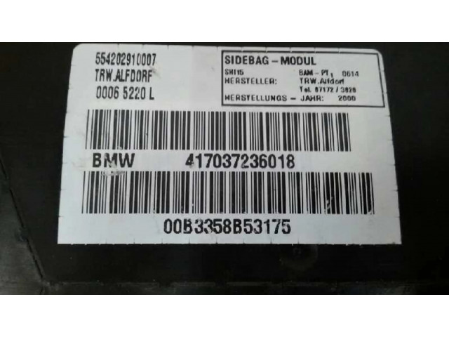 Подушка безопасности двери 417037236018   BMW 7 E38