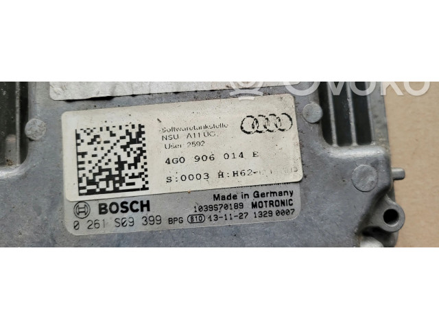 Řídící jednotka 4G0906014E, 0261S09399   Audi A7 S7 4G 2013