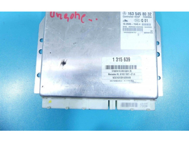 Řídící jednotka 1635458032, IMPRK1315639   Mercedes-Benz ML W163 2002