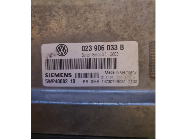 Блок управления двигателя 023906033B, 5WP4008210   Volkswagen Transporter - Caravelle T4