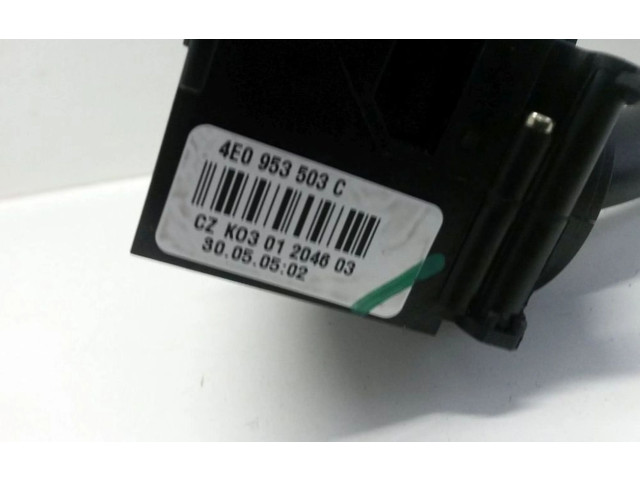 Переключатель дворников 4E0953503C, 4E0953503C   Audi A6 S6 C6 4F