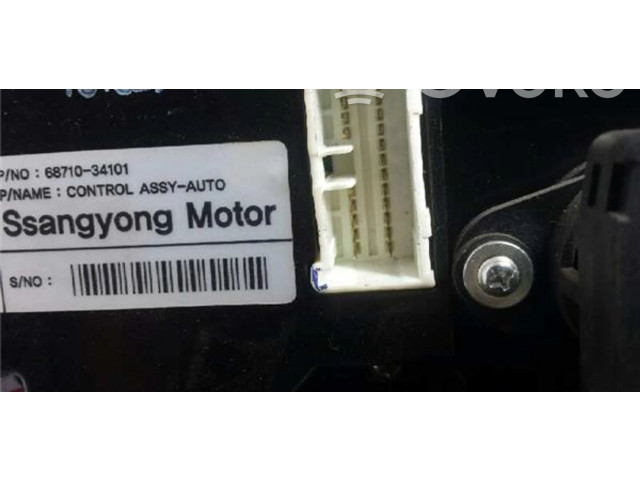 Блок управления климат-контролем 6871034101, 6871034101   SsangYong Korando