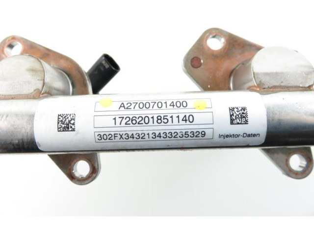 Vstřikovací lišta 0261545116, A2700701400   Infiniti Q30  pro benzínový motor 2.0 M 270 DE20 (270.920) 