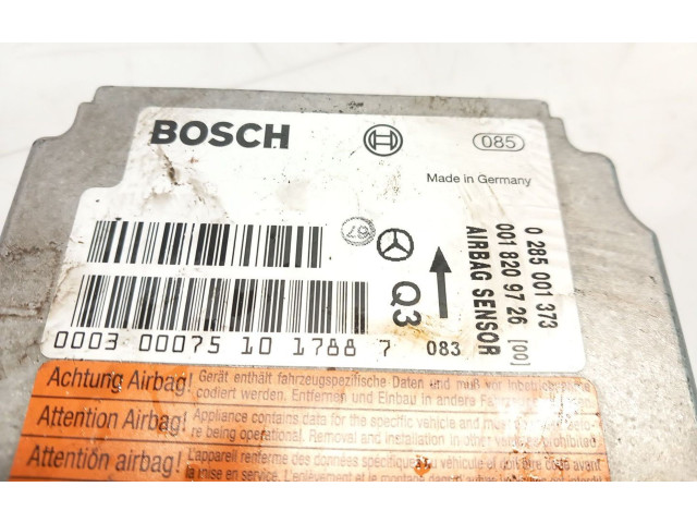 Pojistková skříňka Блок управления надувных подушек 0285001373, 0018209726   Mercedes-Benz C W202 2000