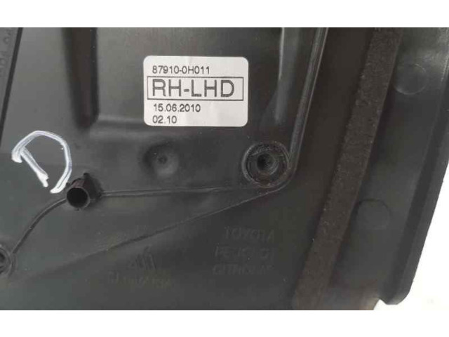 Zpětné zrcátko Сзади Peugeot 107 2005  8153YS, ROJO KJH  