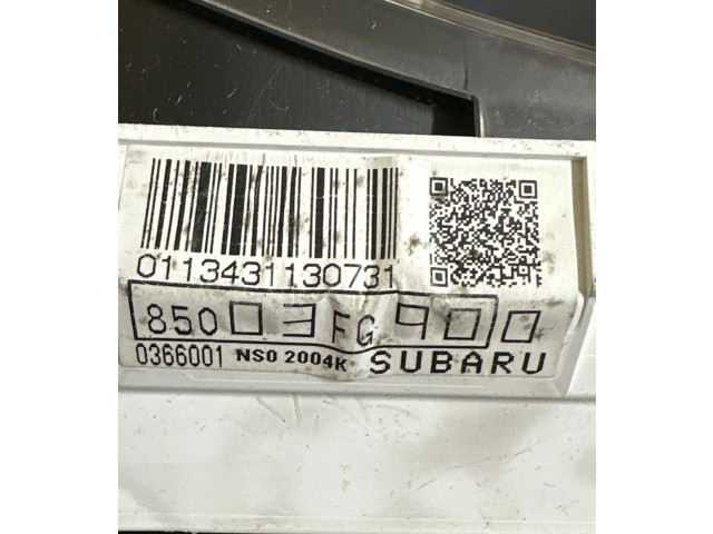Přístrojová deska  Subaru Impreza III 2010 NS02004K, 0366001  