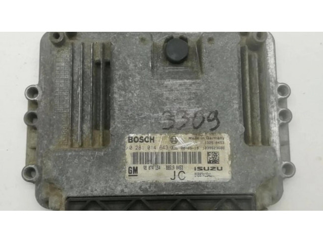 Řídící jednotka 0281014643, 98074154   Opel Astra H 2007