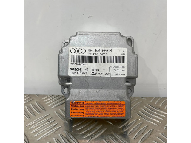 Блок подушек безопасности 4E0959655H, 4E0910655D   Audi A8 S8 D3 4E