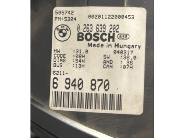 Přístrojová deska  BMW 3 E46 2004 6940870, 505742  