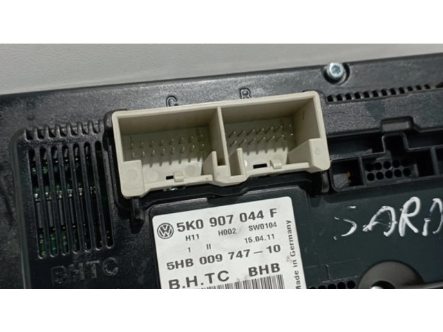 Блок управления климат-контролем 5K0907044F, 5HB009747   Volkswagen Sharan