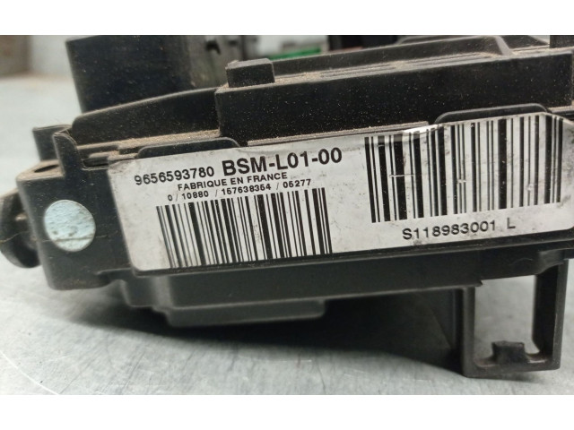 Pojistková skříňka Řídící jednotka BSM 9656593780, S118983001LSIEMENS   Peugeot 407 2006
