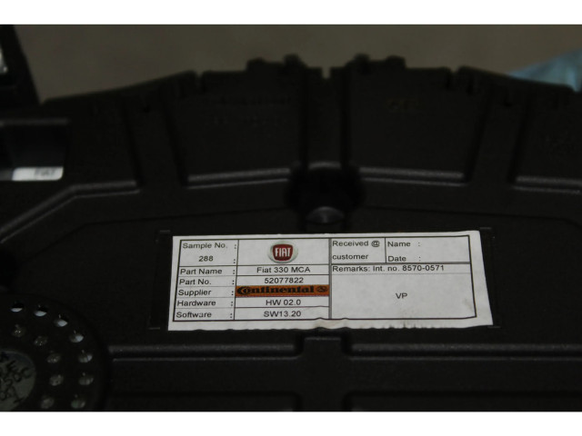 Панель приборов    Fiat 500L       