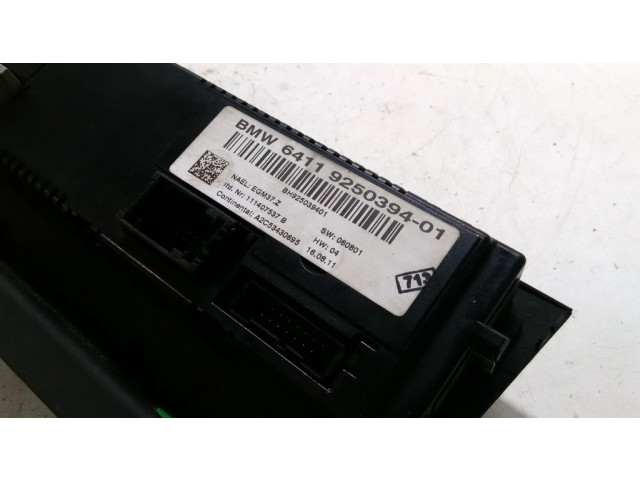Блок управления климат-контролем 64119250394, 9250394   BMW X1 E84
