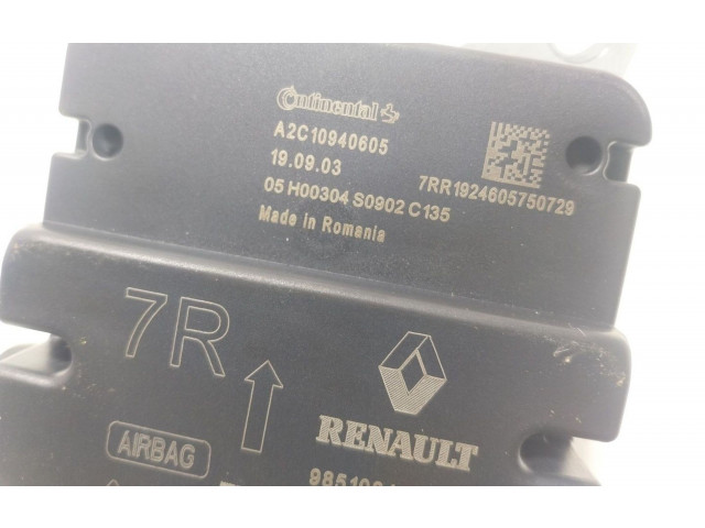 Блок подушек безопасности 985100475R, 985100475R   Renault Captur