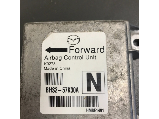 Блок подушек безопасности BHS257K30A, HM8E1491   Mazda 3 II