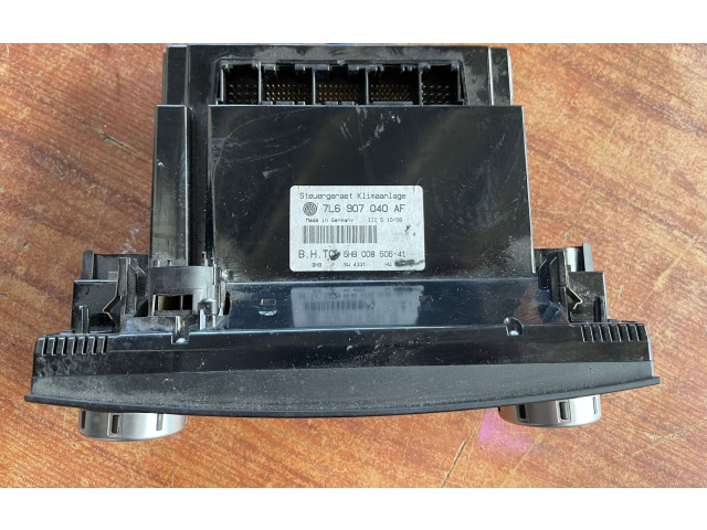 Блок управления климат-контролем 7L6907040AF, 7L6907040AK   Volkswagen Touareg I