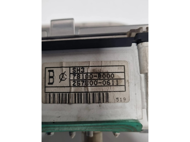 Přístrojová deska  Honda Civic 1988 78100B000, 2578000611  
