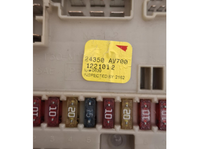   Pojistková skříňka 24350AV700, 1221012   Nissan Primera 2004