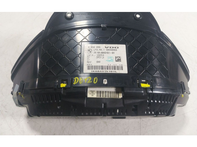Přístrojová deska  BMW 4 F32 F33 2016 62105A03A40, 9232895  