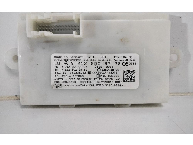 Блок управления 2129009729, 2129010107   Mercedes-Benz A W176