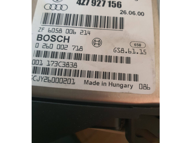 Блок управления коробкой передач 4Z7927156, 0260002718   Audi A6 Allroad C5