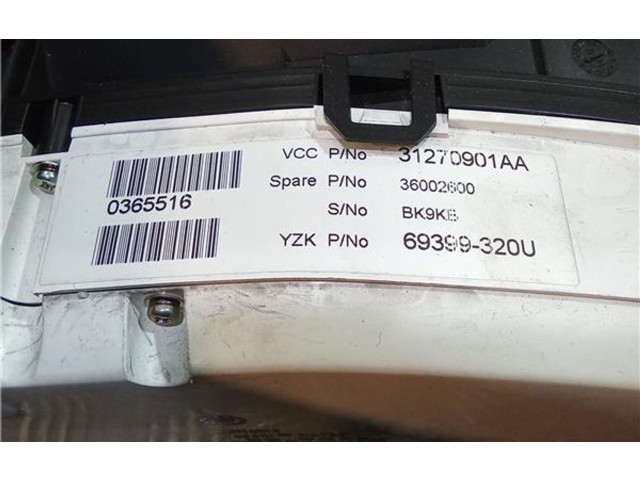 Přístrojová deska  Volvo XC60 2009 31270901AA, 31270901AA  