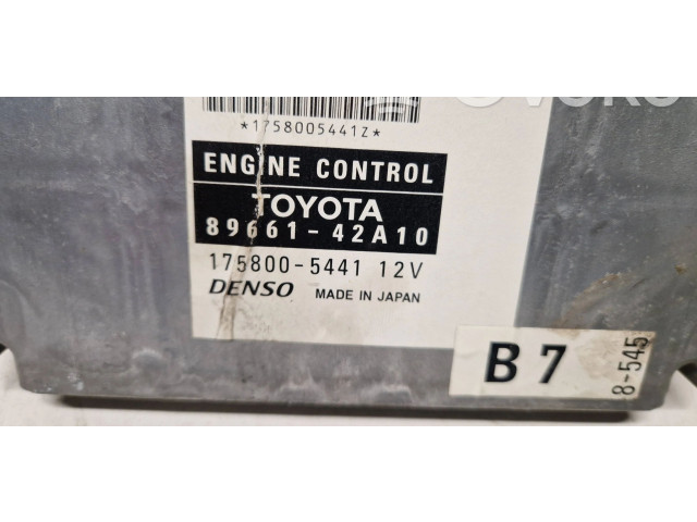Řídící jednotka 8966142A10, 1758005441   Toyota RAV 4 (XA20) 2004