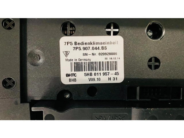 Блок управления климат-контролем 7P5907044BS, 7P5907044   Porsche Cayenne (92A)