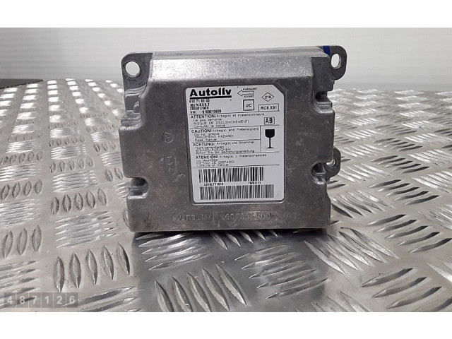 Блок подушек безопасности 610716200   Renault Laguna III
