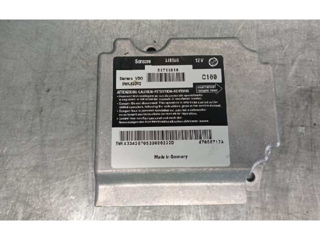 Блок подушек безопасности 51711816, 5WK43342   Fiat Grande Punto