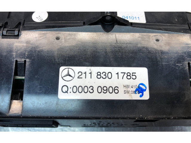 Блок управления климат-контролем 2118301785, 041011   Mercedes-Benz E W211