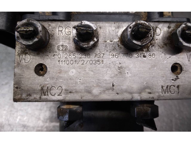 Jednotka ABS 9677031780, 0265230737   Peugeot 508 2011