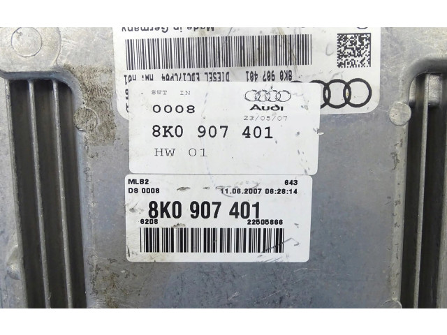 Řídící jednotka 8K0907401   Audi A5 8T 8F 2012